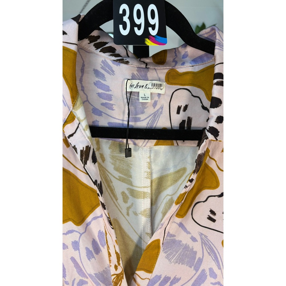 For Love and Lemons Esmeralda Long Sleeve Mini Dress (MSRP: $ 234) Large - Picture 10 of 13